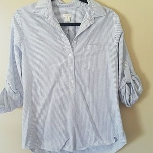 Casual J.Crew 1/2 button up
